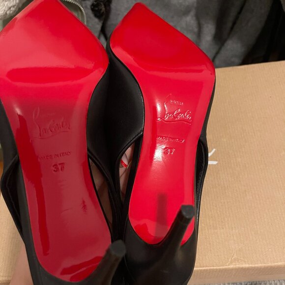 Christian Louboutin Sporty Kate Sling 55 mm Slingback pumps SZ 37 - Picture 6 of 7